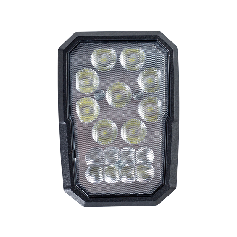 002 Faro combinado multifunción LED 9+8 de alta resistencia para vehículos industriales