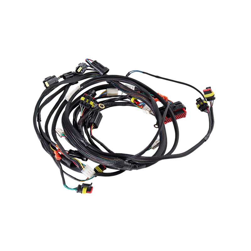 Arnés de cableado de control de todo el vehículo con conector de paleta eléctrico portátil personalizado de 1,5 toneladas