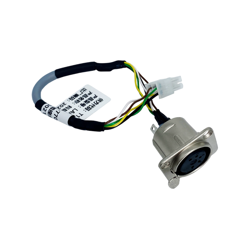 Conjunto de cable de conexión de manija AGV industrial impermeable y anti-aflojamiento a prueba de polvo