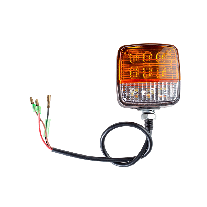 001IP65 Luz de advertencia de doble cara con señal de giro y luz combinada de posición para vehículos industriales