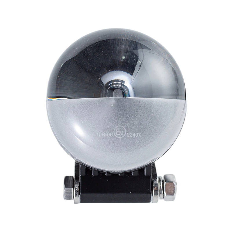 Luz de advertencia de área de peligro de carretilla elevadora redonda roja/azul DC9-80V IP67 de 5 W