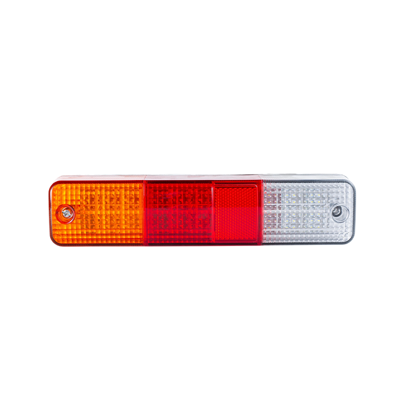 FLDJ-SSWD-003 Lámpara trasera de señal trasera combinada para montacargas de alta resistencia, delgada, ámbar, roja y blanca
