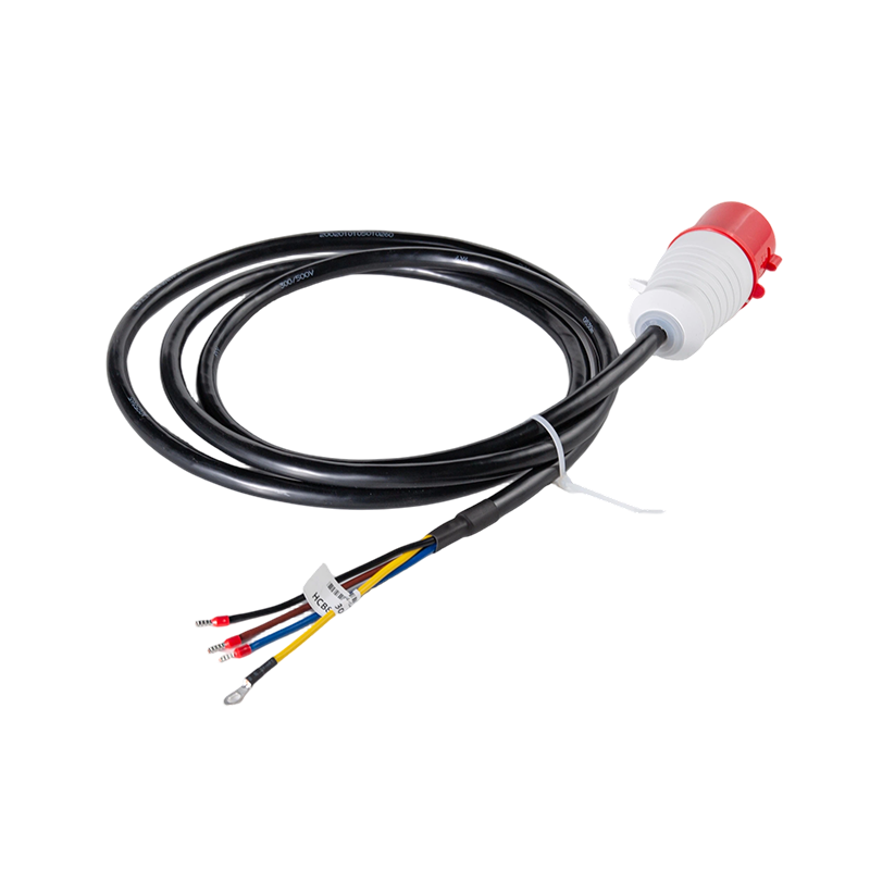 Maquinaria de construcción de alta resistencia Entrada de energía externa Arnés de cable completo