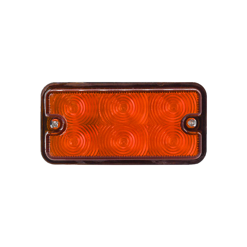 Luz indicadora de ancho y posición frontal LED IP66 compacta para varios vehículos de ingeniería