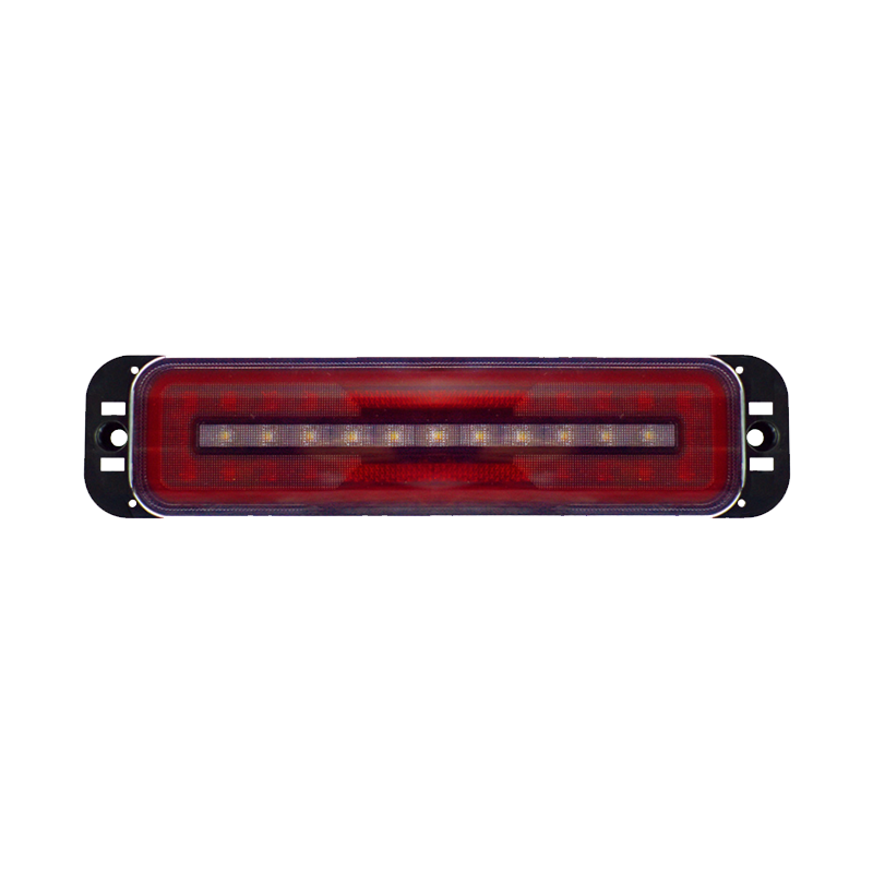 001 Luz trasera combinada LED secuencial dinámica de 3 colores para vehículos industriales