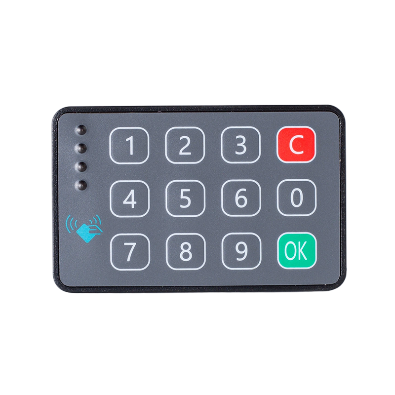 Lector de tarjetas IC horizontal con teclado / CAN2.0 125K Baud / Control de acceso para gestión de flotas de vehículos industriales